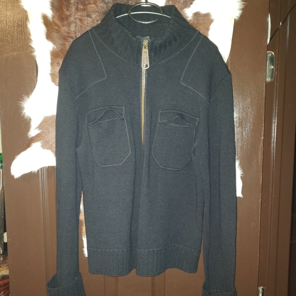 MENS D&G VINTAGE SWEATER SIZE L BLACK